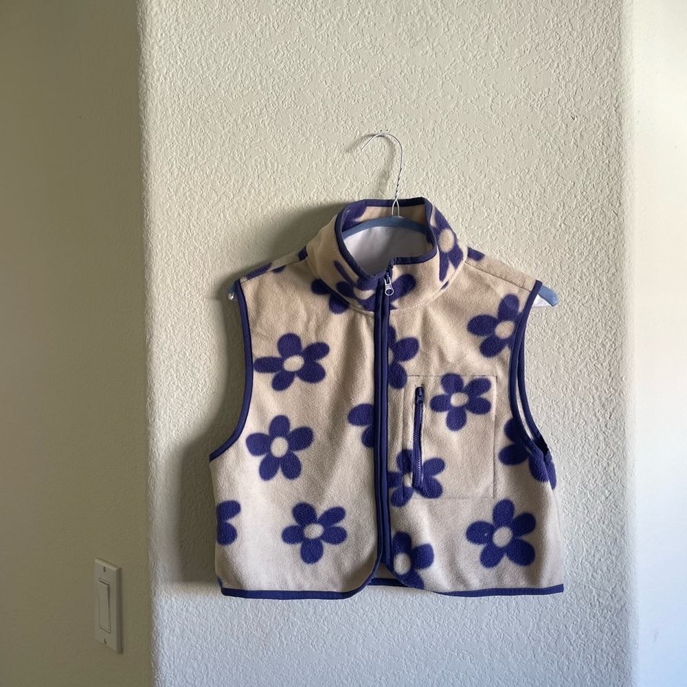 Pacsun Floral Vest - Size XS